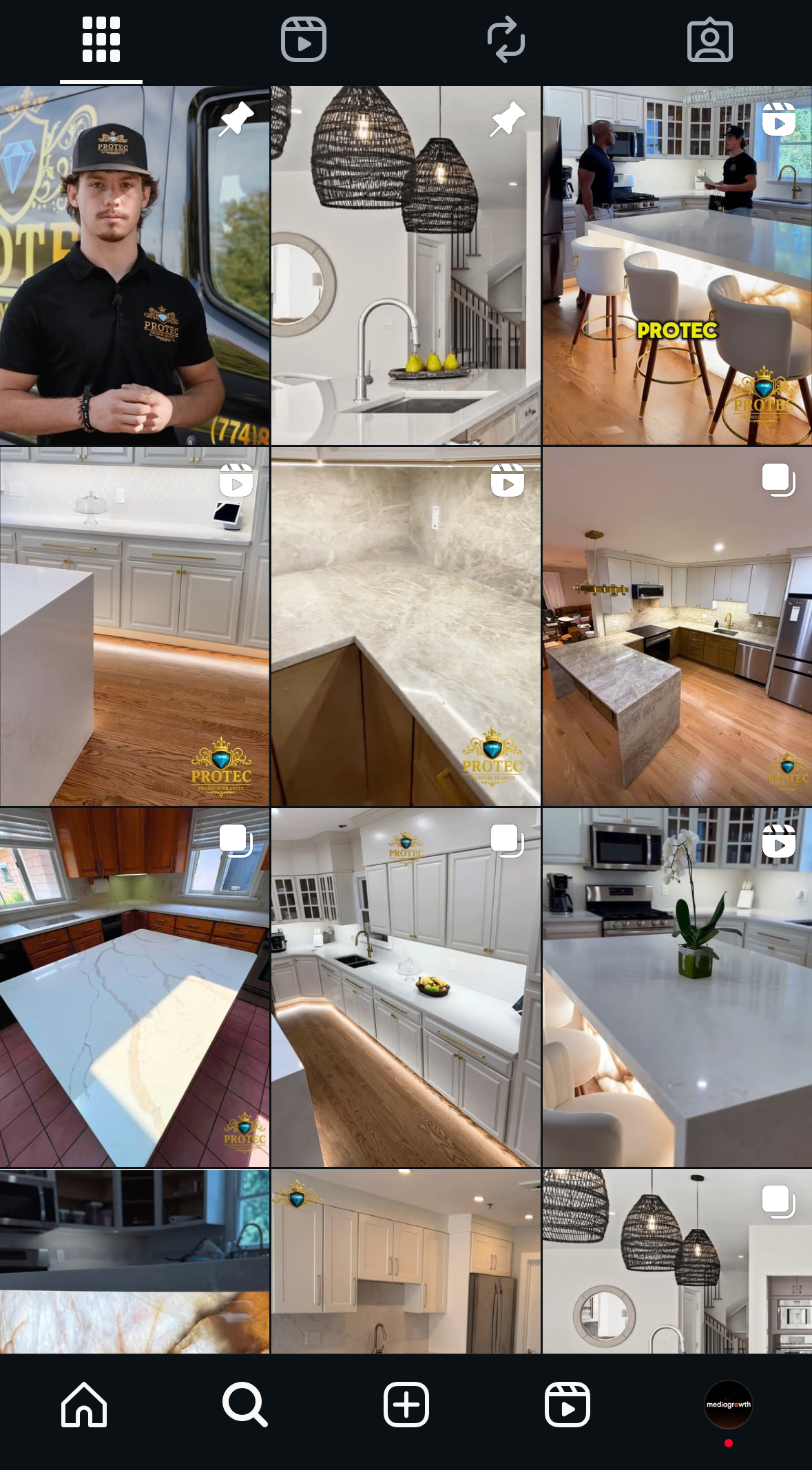 Feed otimizado pela MediaGrowth